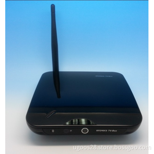 Hot Selling Ug410 1.6GHz 2g+8g Android4.2 Quad Core Rk3188 Smart TV Box with 2.0MP Camera Bluetooth 4.0 and Mic